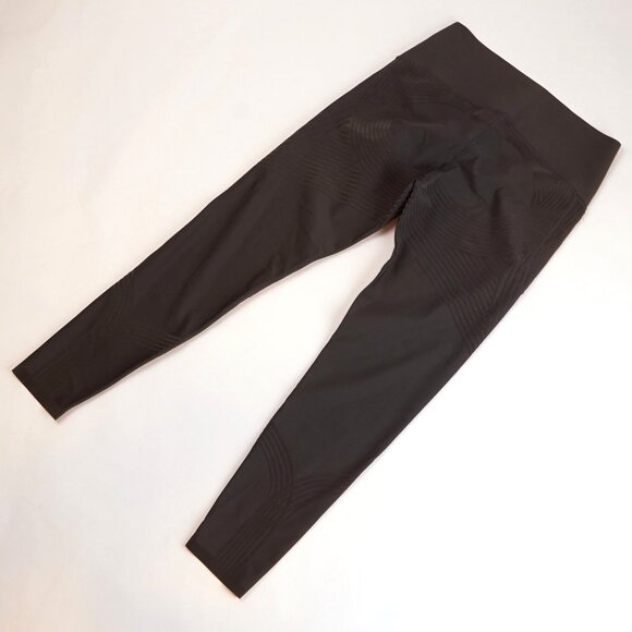 Fanka Body Sculpt Side Pocket 7/8 Compression Leggings Dark Gray - 2XL - Picture 3 of 4